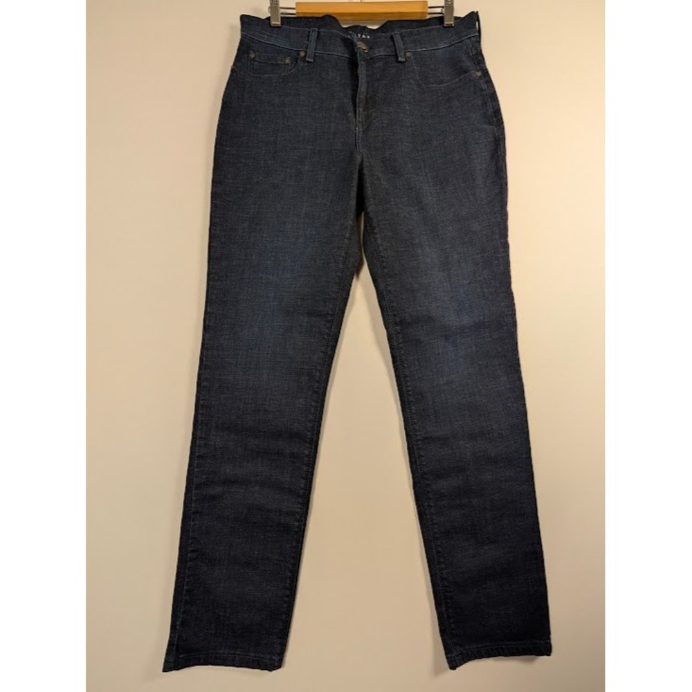 Mott & Bow Crosby Jeans Mens 33x32 Blue Slim Dark Indigo 6 Month Wash Denim